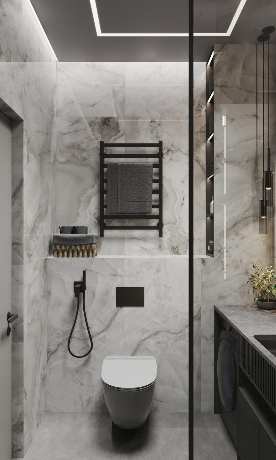 Cерый с винным в однушке