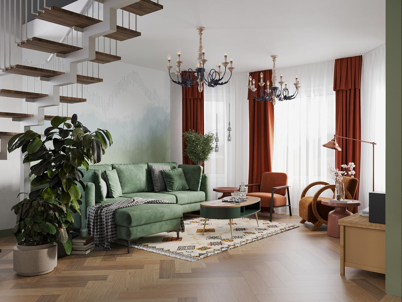 Микс яркого цвета