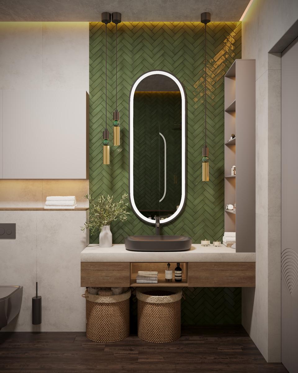 Благородный серый с зеленью