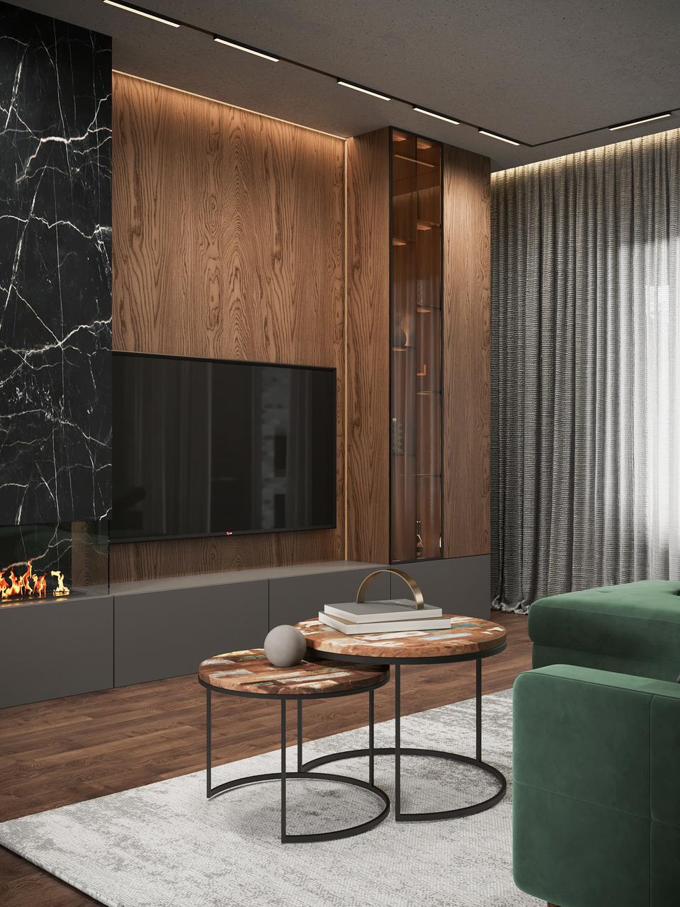 Благородный серый с зеленью