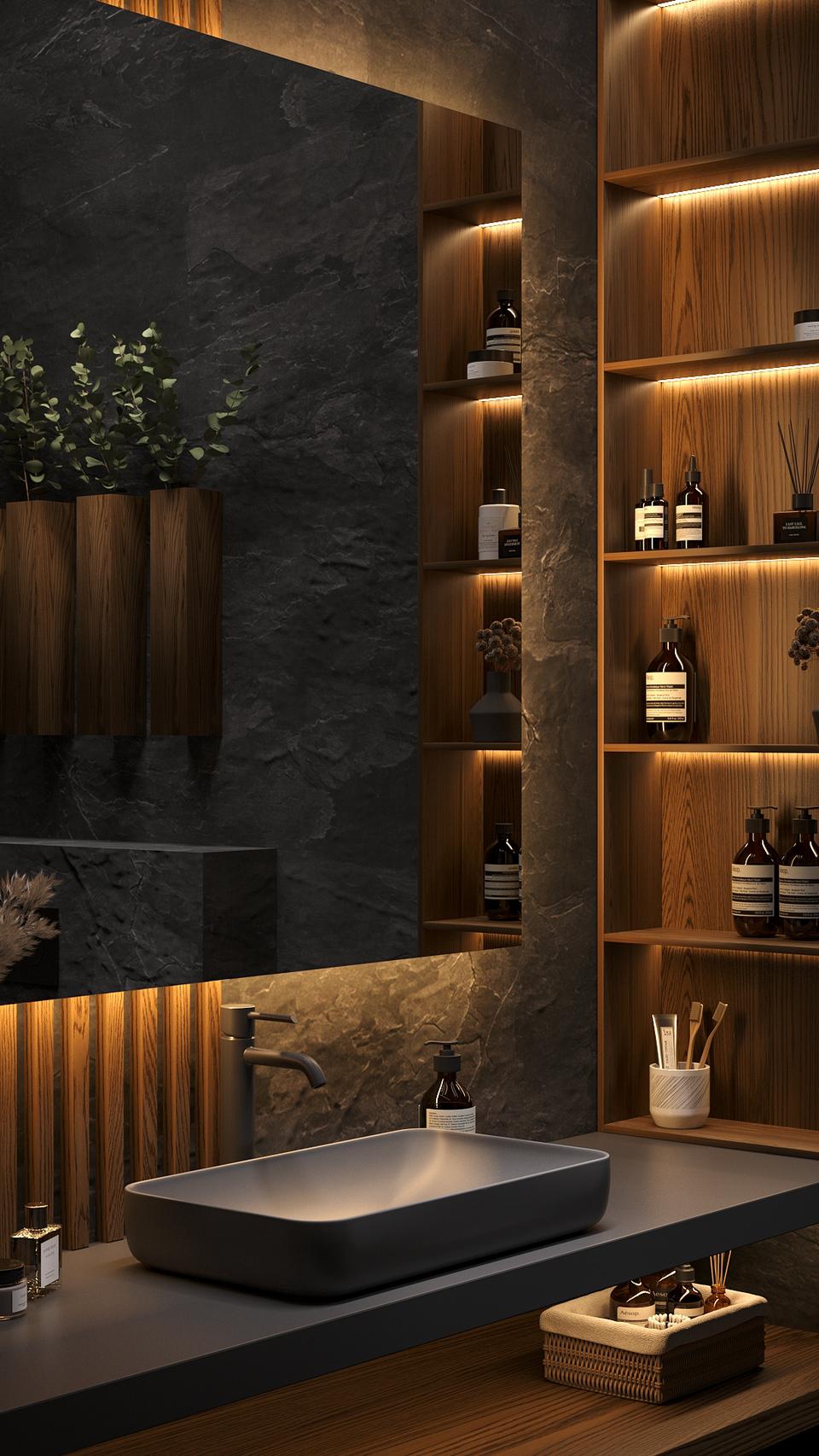 Благородный серый с зеленью