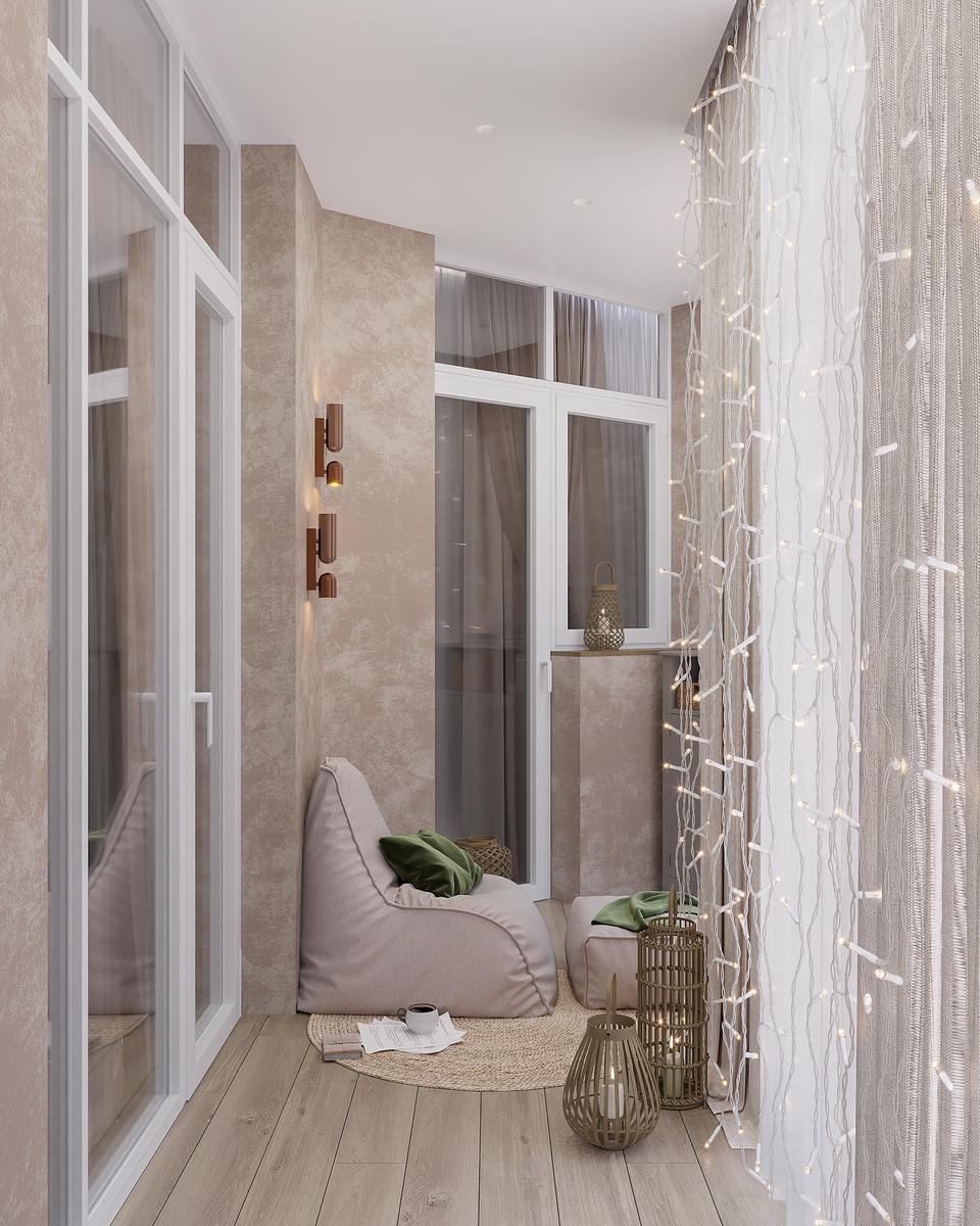 Городской уют в трешке